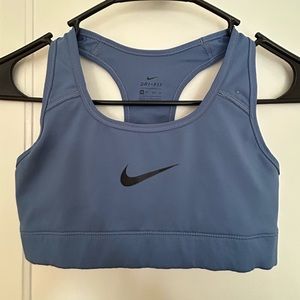 XS Nike Dri-Fit Sports Bra Blue
